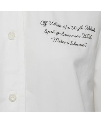 Women's Embroidered Cotton Short Sleeves Shirt