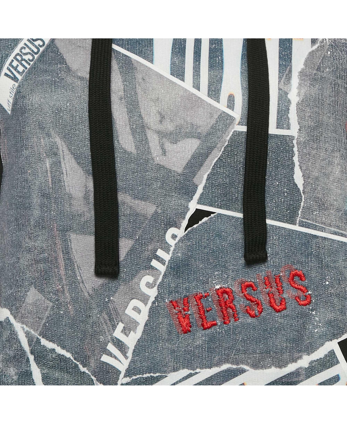 Pre-Owned Versace Women's Pink Monogram Print Cotton Crew Neck Sweatshirt