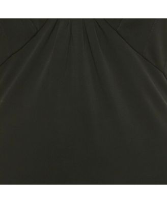 Women's Black Jersey Halter Neck Top