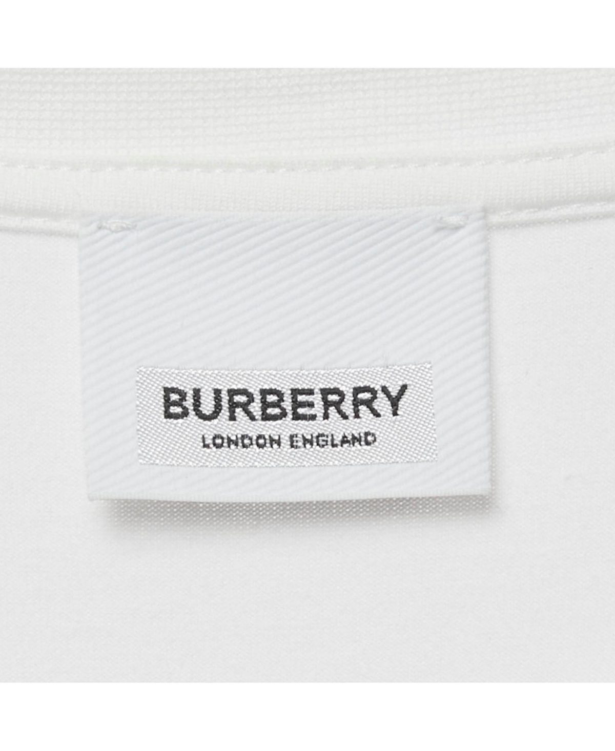 Pre-Owned Burberry Women's Botanical Sketch Print Applique Cotton T-Shirt