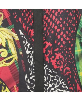 Women's Multicolor Printed Silk Shirt