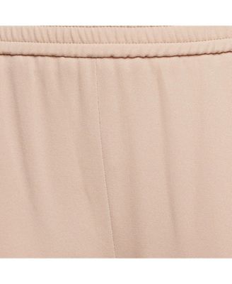 Women's Pink Stretch Crepe Tamara Trousers