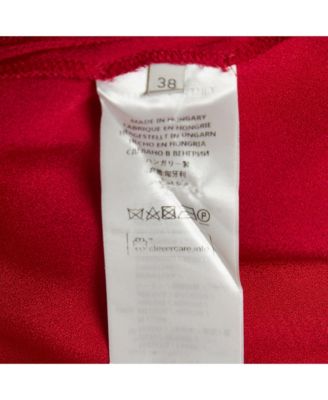 Women's Satin Tassels Detail Trousers