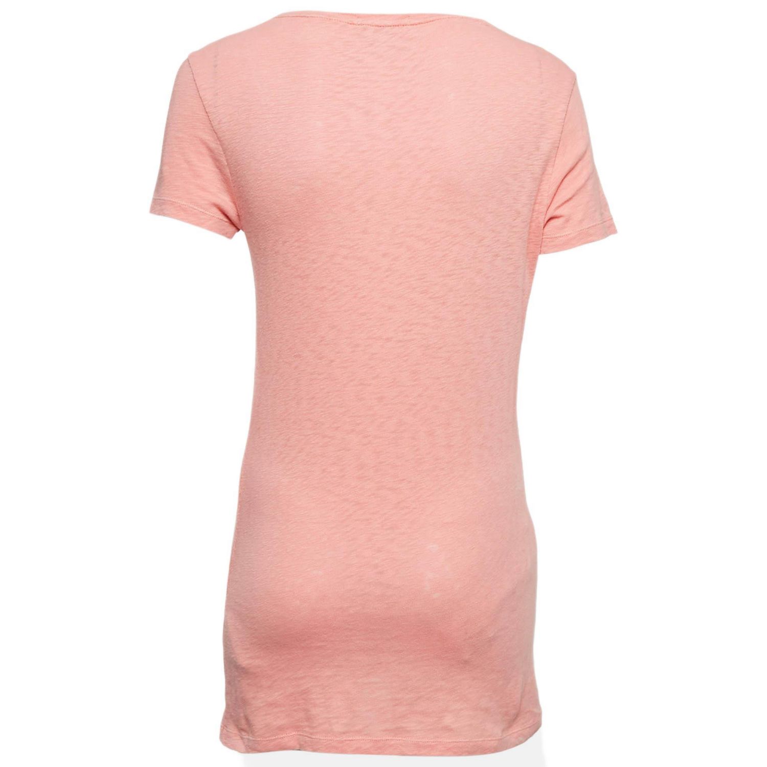 Women's Brit Check Sprayed Cotton Scoop Neck T-Shirt