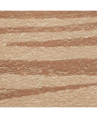 Women's Beige Striped Sequin Tank Top