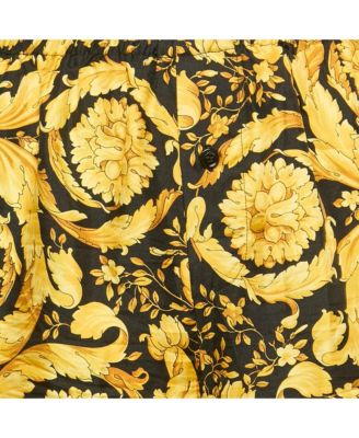 Women's Silk Greca Border Barocco Pyjama Pants