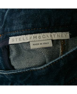 Women's Blue Denim Flared Maxi Skirt