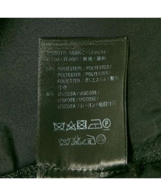 Women's Black Synthetic Detachable Track Pants