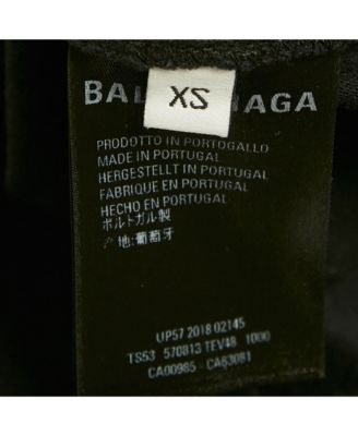 Men's Black Logo Print Cotton T-Shirt