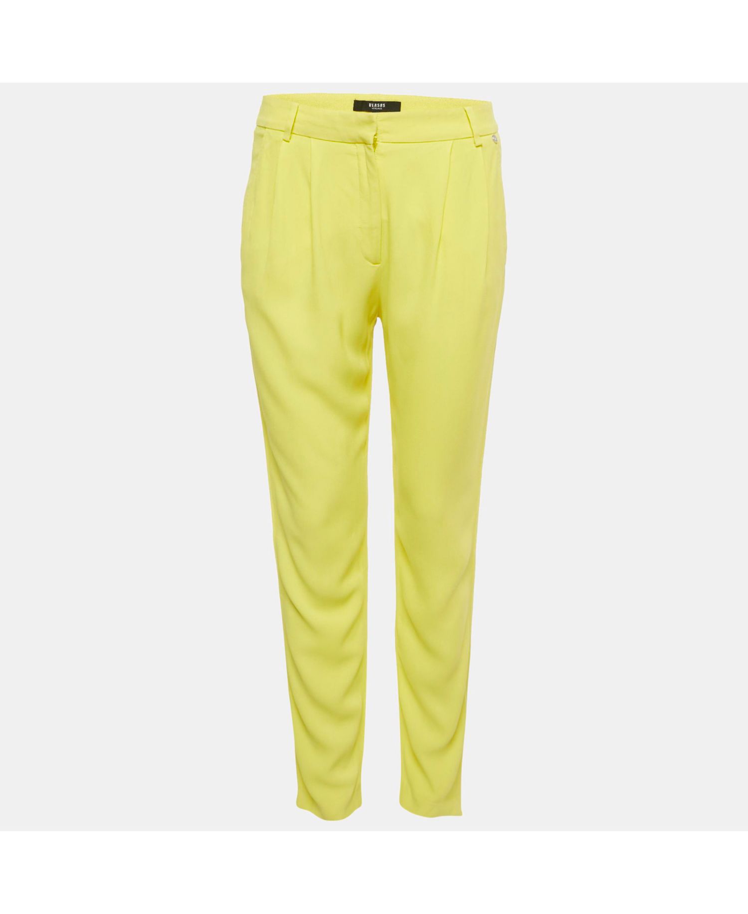 Women's Pre-Owned Versus Versace Crepe Pleated Trousers