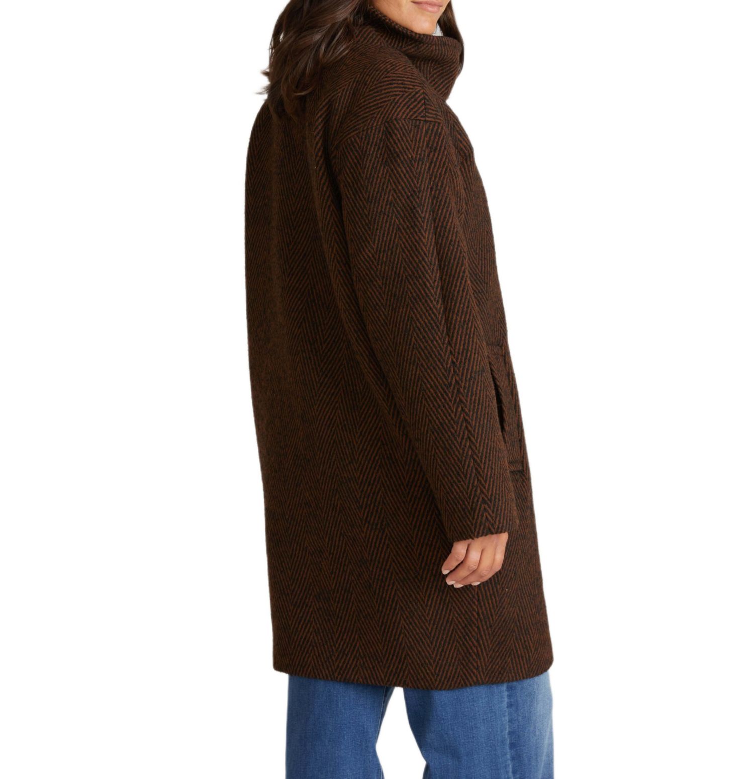 Women's Plus Size Marlo Cocoon Coat