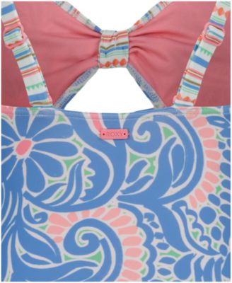 Girls' 7-16 Floral One-Piece Swimsuit