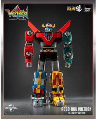 Retro Toy Edition ROBO-DOU Collectible Figure | Voltron: Defender Of The Universe | threezero