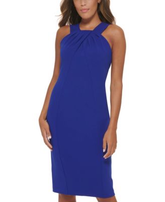 Women's Halter Neck Midi Dress