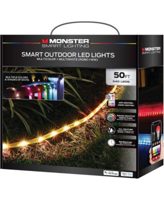 50 ft Sound Reactive Smart Multi-Color Outdoor LED Light Strip