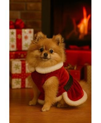 Mrs Claus Winter Dress