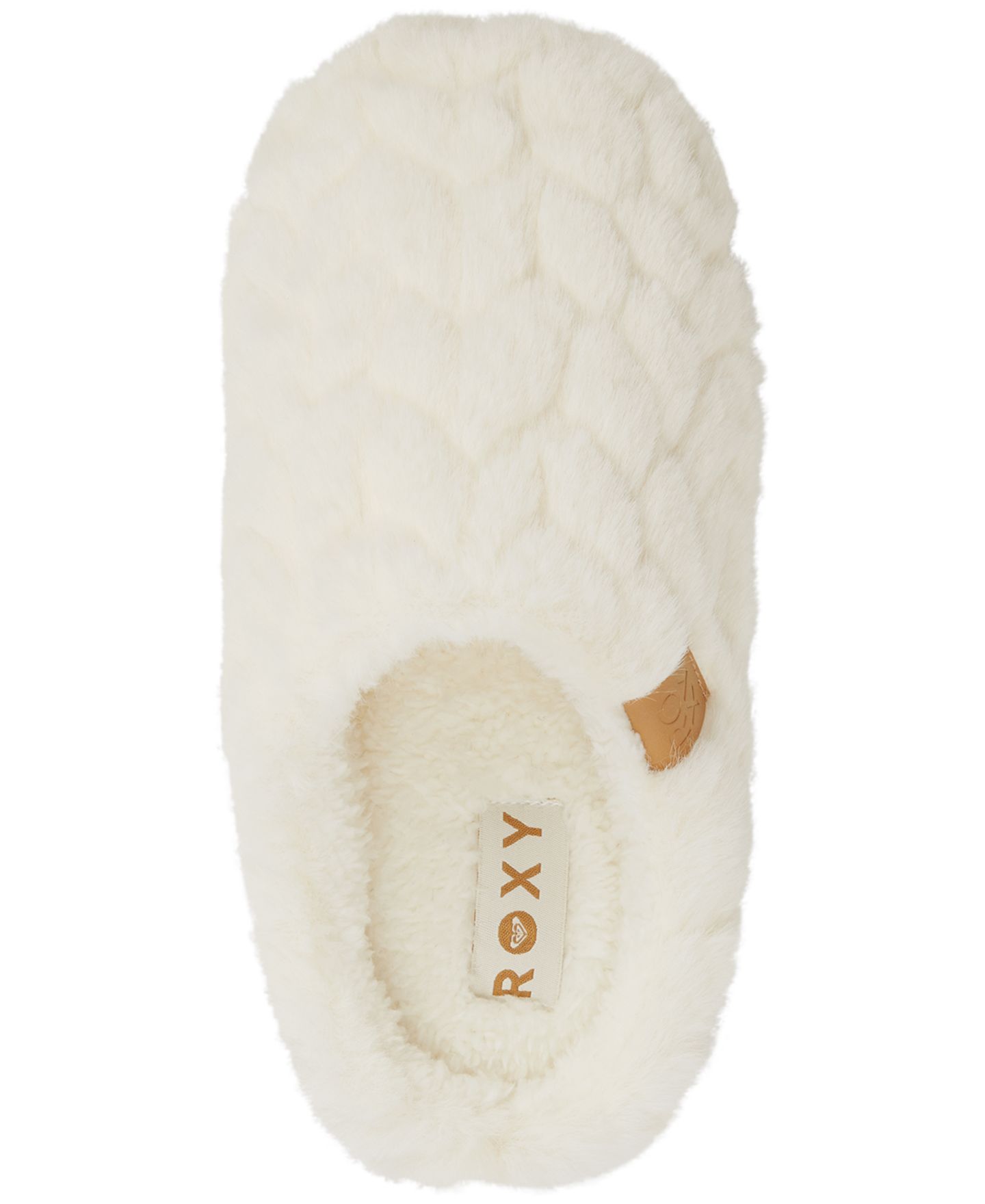 Женские тапочки Roxy Bae Slip-On Slippers, цвет: Кремовый — фото 4