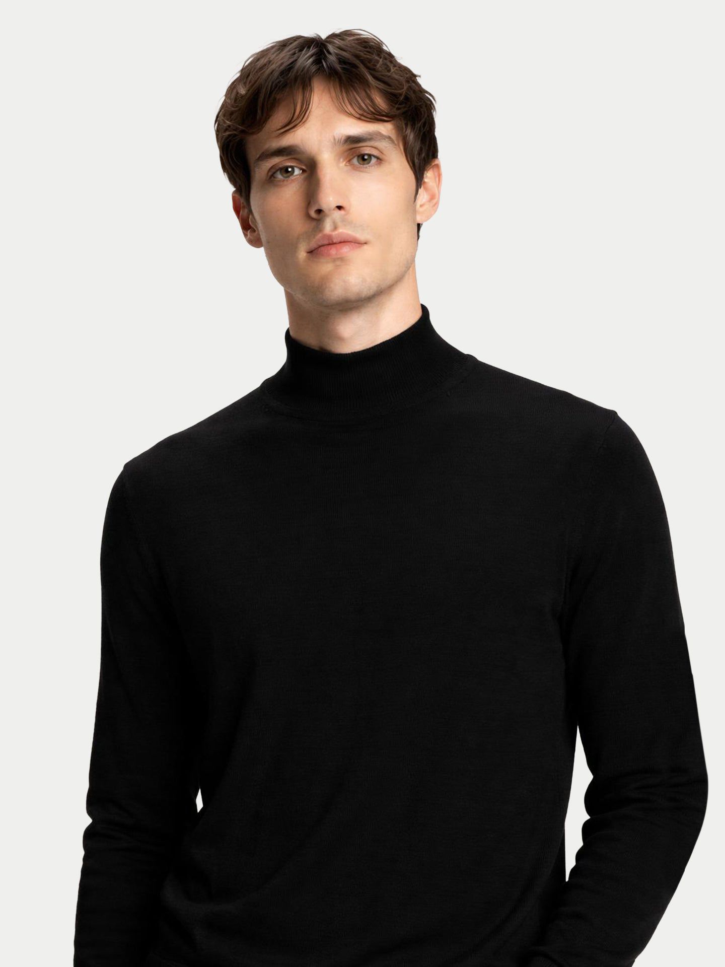 Мужской свитер Gobi Cashmere Men Cashmere Silk High Neck — фото 4