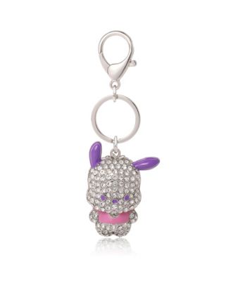 Pochacco Pav&eacute; Keychain Bag Charm – Officially Licensed Sanrio