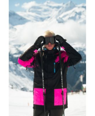 Men's Afterparty Jacket Black & Pink