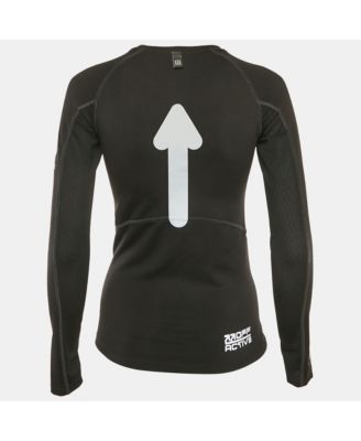 Women's Black Jersey Long Sleeve T-Shirt