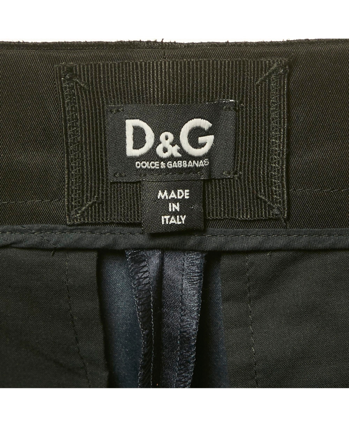Pre-Owned Dolce & Gabbana Women's Woemn's Contrast Trimmed Trousers