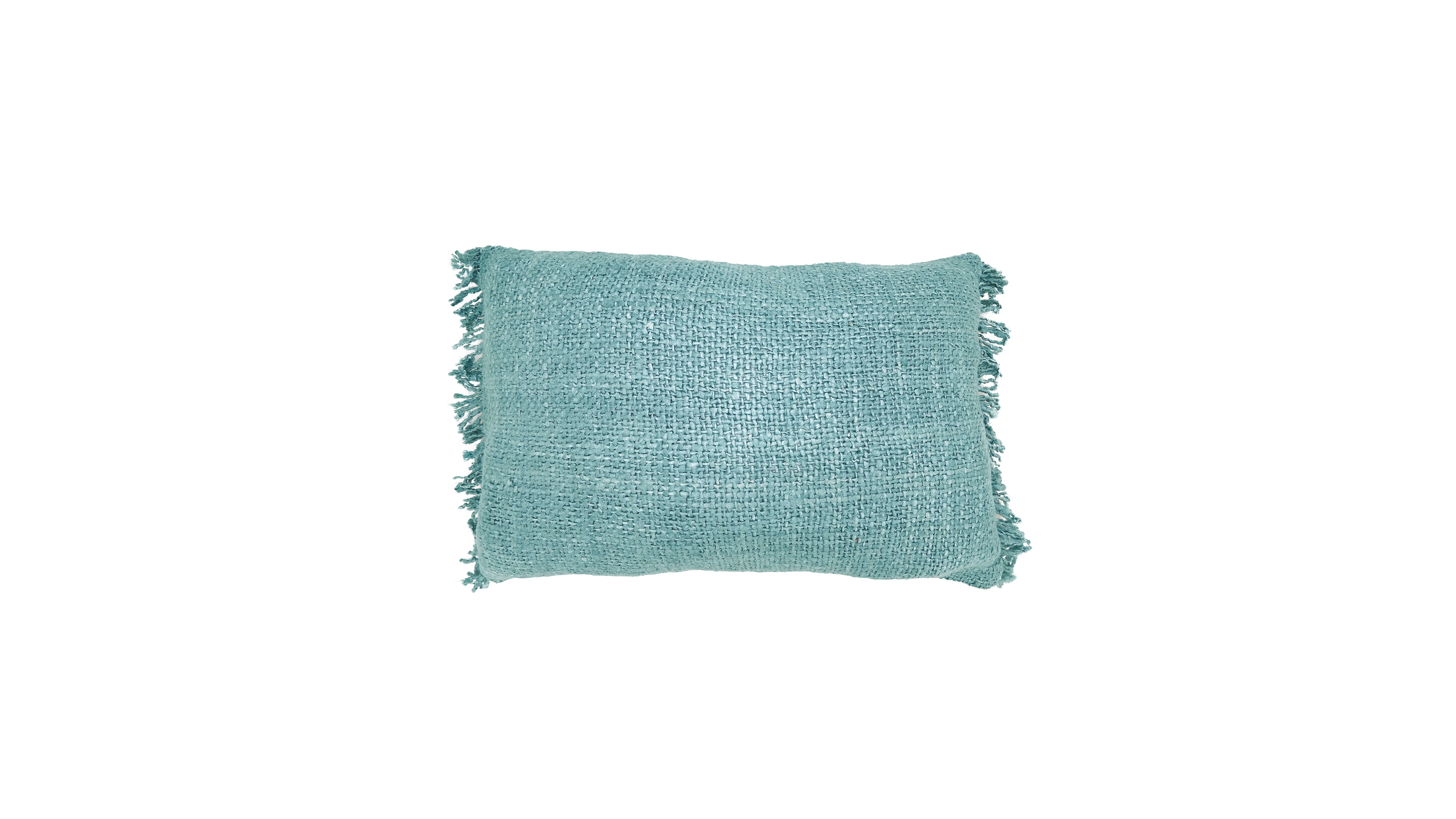 Saro Lifestyle Fringe Poly Filled Decorative Pillow, 16" x 24"