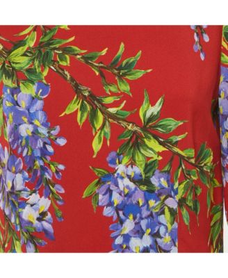 Women's Floral Print Crepe Blouse