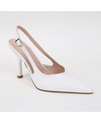 Women's  Carmel Patent Slingback Heels