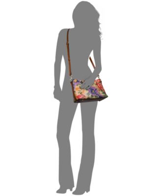 Betta Medium Leather Crossbody Bag, Created for Macy's 