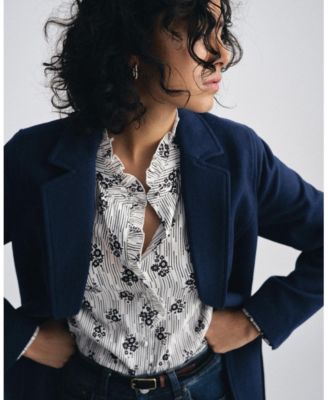 Plus Size Endora Stretch Cupro Blouse