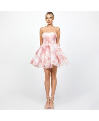 Women's Beya Strapless A Line Mini Dress