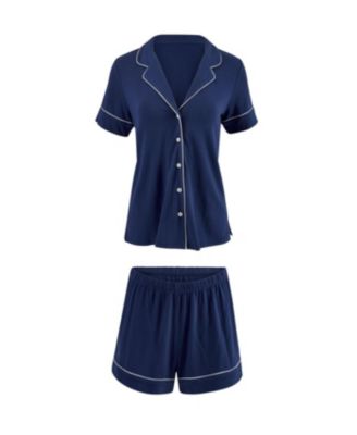 Women's Jane Pajama Shirt & Shorts Set