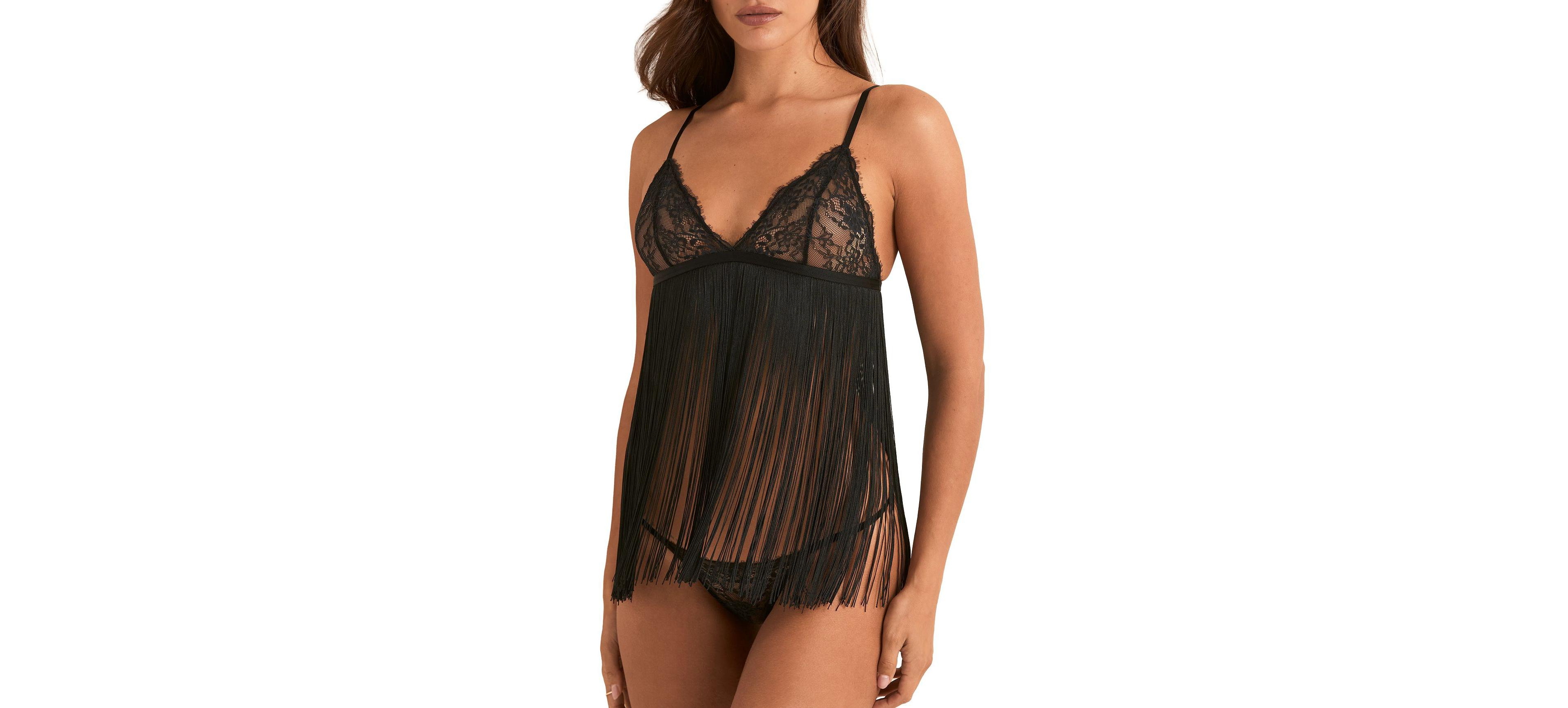 Adore Me Women's Charizma Babydoll & G-String Set Lingerie