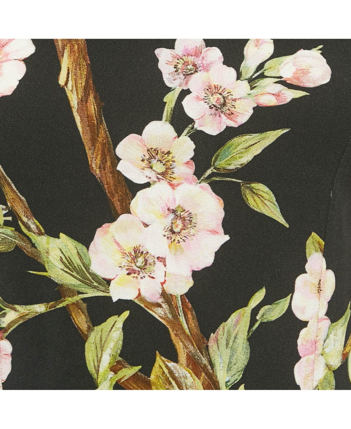 Pre-Owned Dolce & Gabbana Women's Floral Print Crepe Top