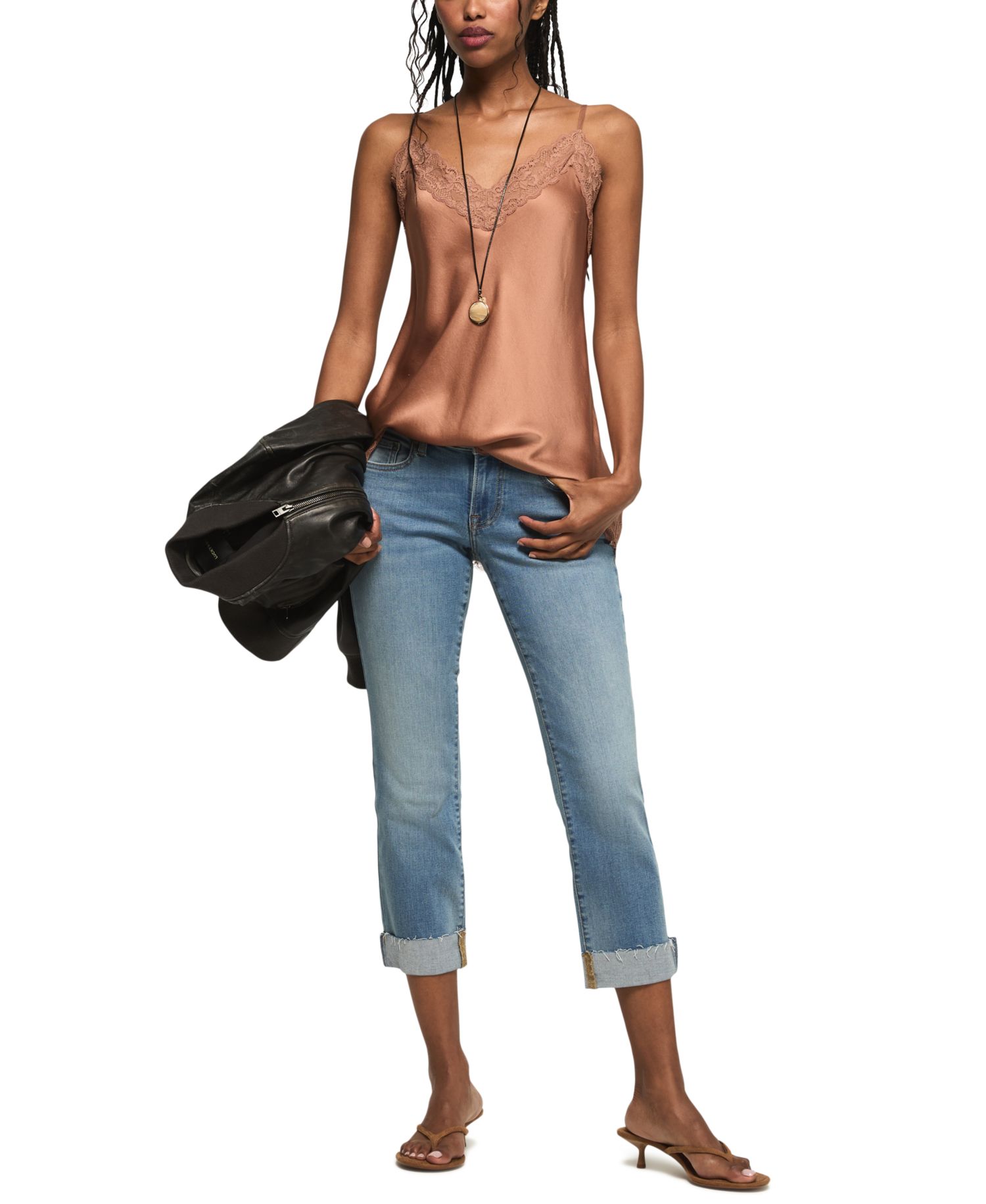 Women's Sweet Mid-Rise Capri Jeans