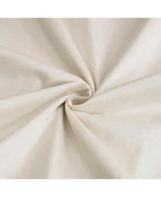 Ruched Vintage Textured Faux Dupioni Silk Curtain