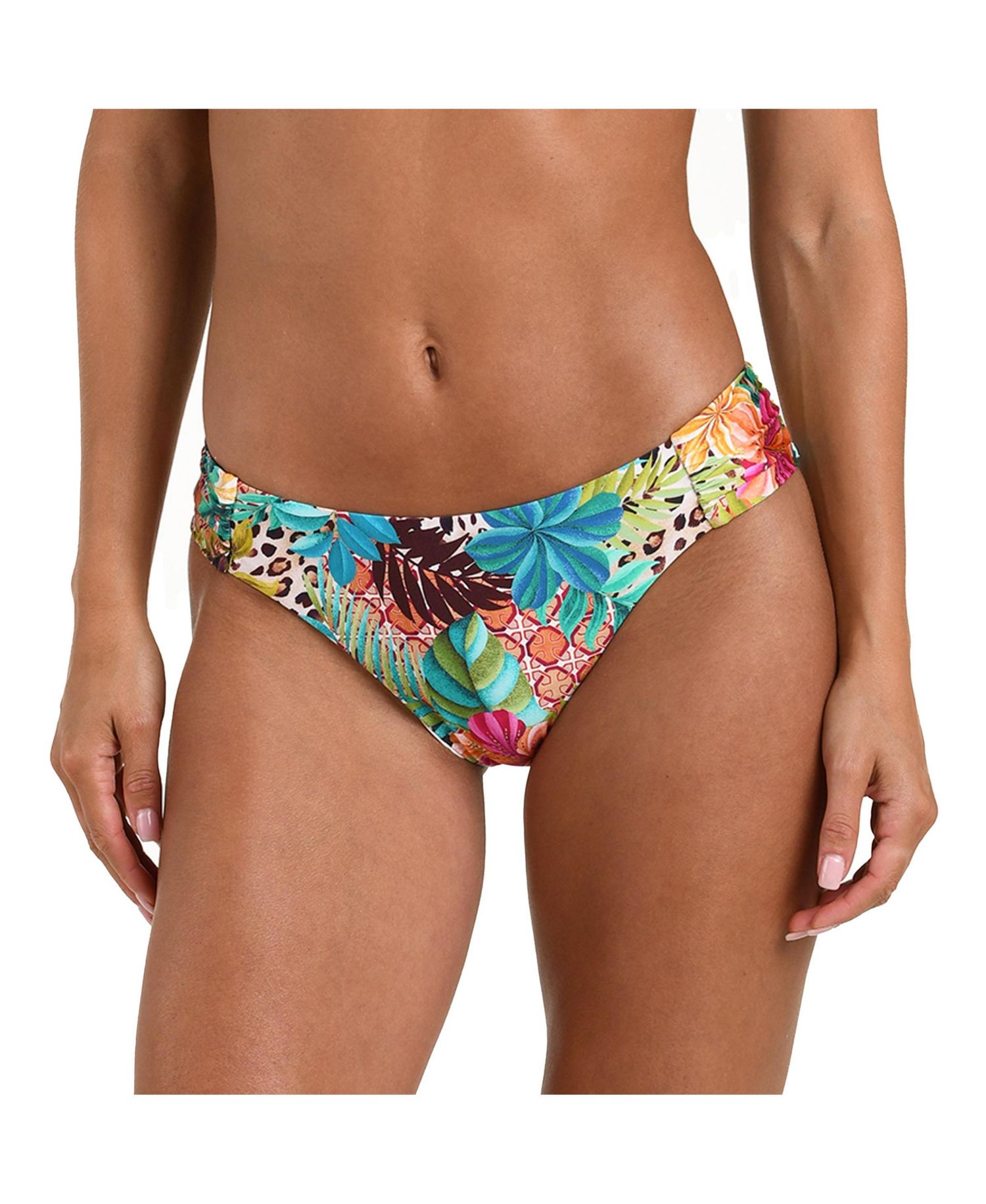 Women's Paraside Heat Shirred side hipster Swimsuits