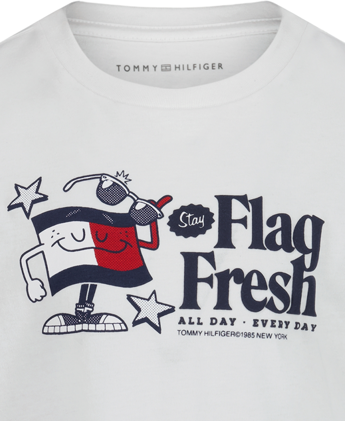 Tommy Hilfiger Boys' 2T-7 Flag Fresh Short-Sleeve T-Shirt