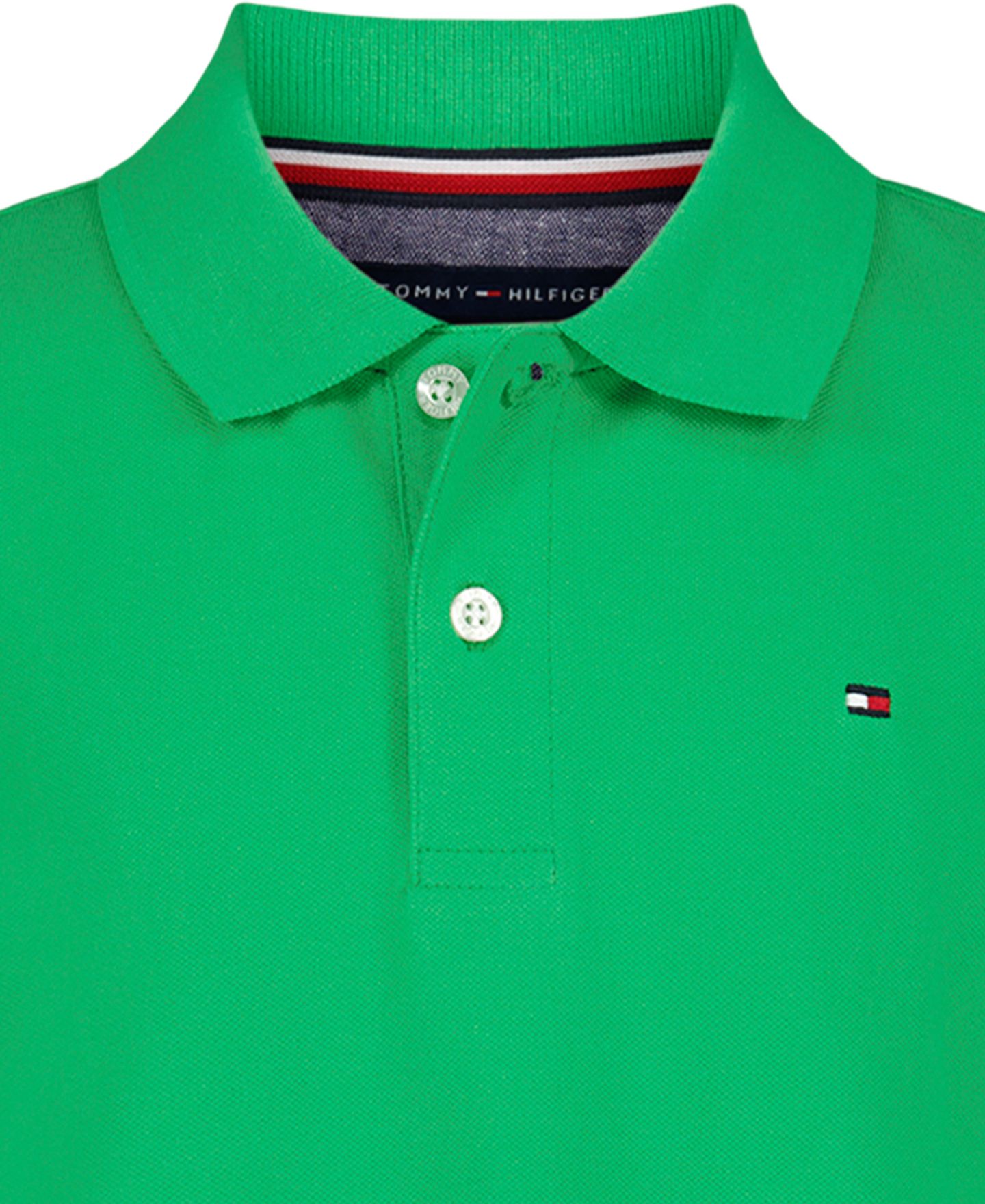 Детская рубашка-поло Tommy Hilfiger Ivy стретч, 2T-7, цвет: Зелёный — фото 4