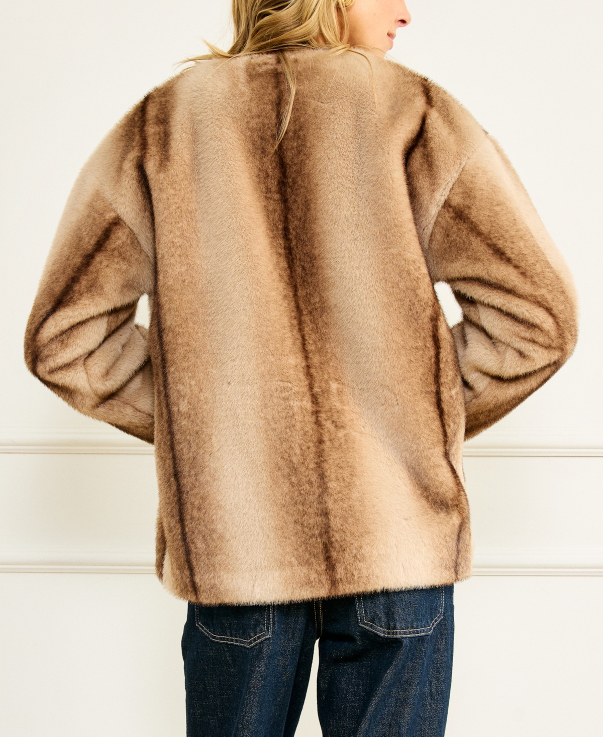 Line & Dot Women's Crewneck Jacket