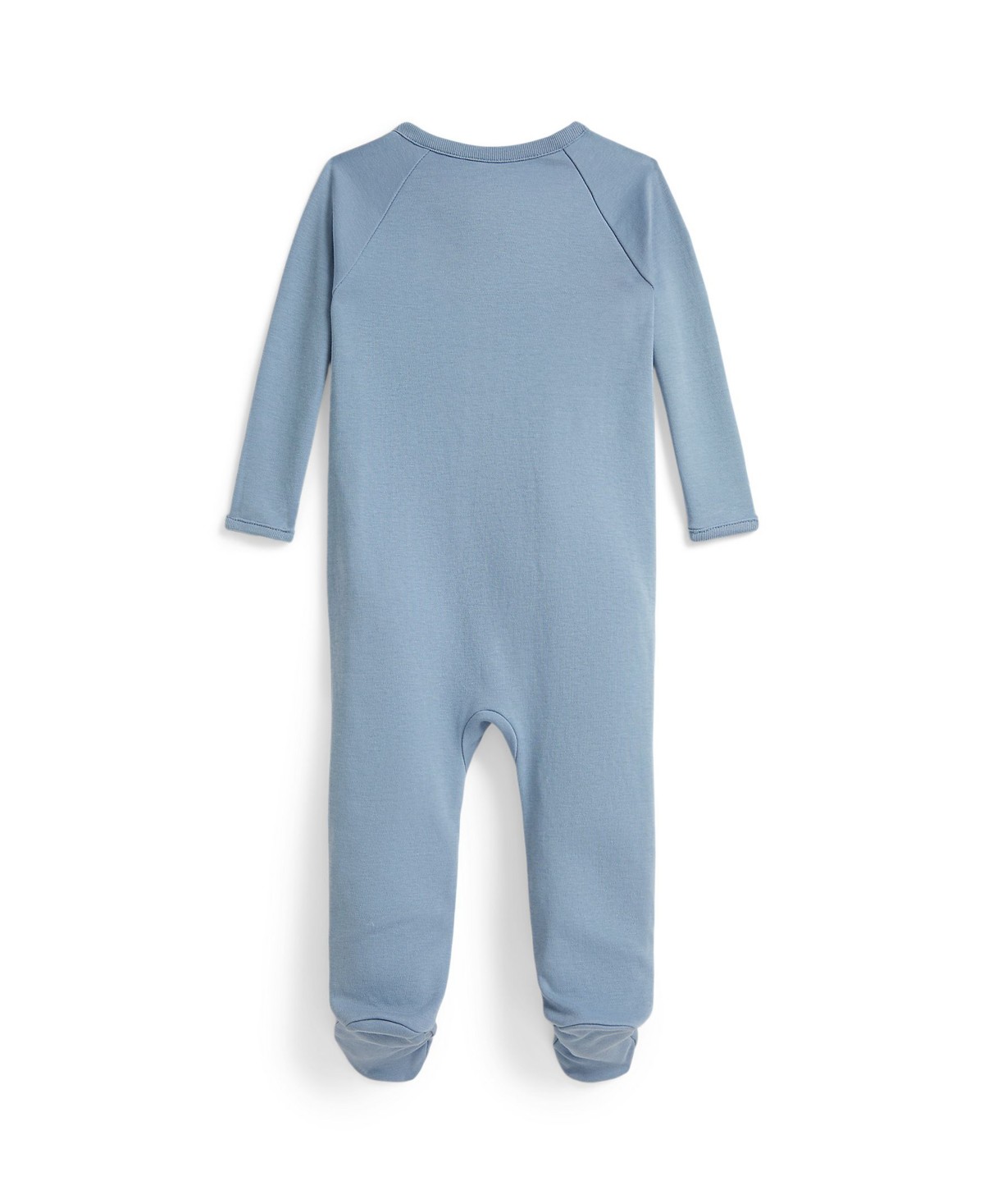 Детские Polo Ralph Lauren Baby Boys' Interlock Footed Coverall — фото 3