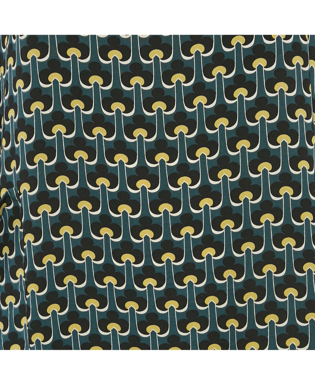 Pre-Owned Marni Women's Multicolor Printed Silk Loose Fit Short Dress