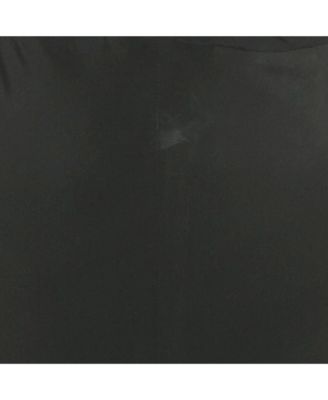 Women's Black Silk Gathered Halter Neck Maxi Dress