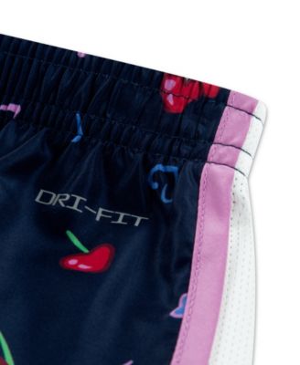 Baby Girls' Crewneck T-Shirt and Cherry Shorts, 2-Piece Set