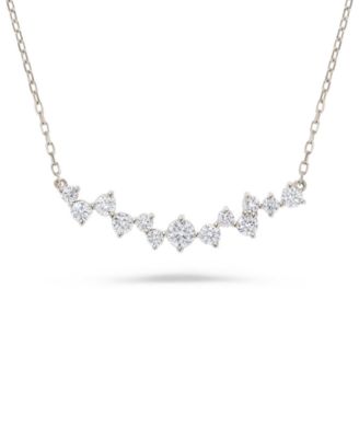 Diamond Necklace (3/4 ct. t.w.) in 14k White Gold