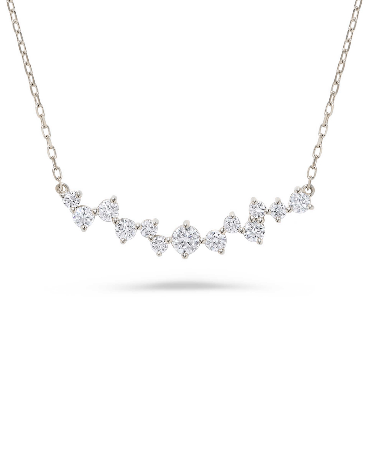 Macy's Diamond Necklace (3/4 ct. t.w.) in 14k White Gold