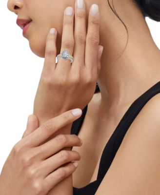 Diamond Engagement Ring (1 ct. t.w.) in 14k White and Yellow Gold