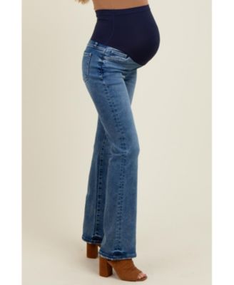 Maternity Navy Classic Bootcut Jeans