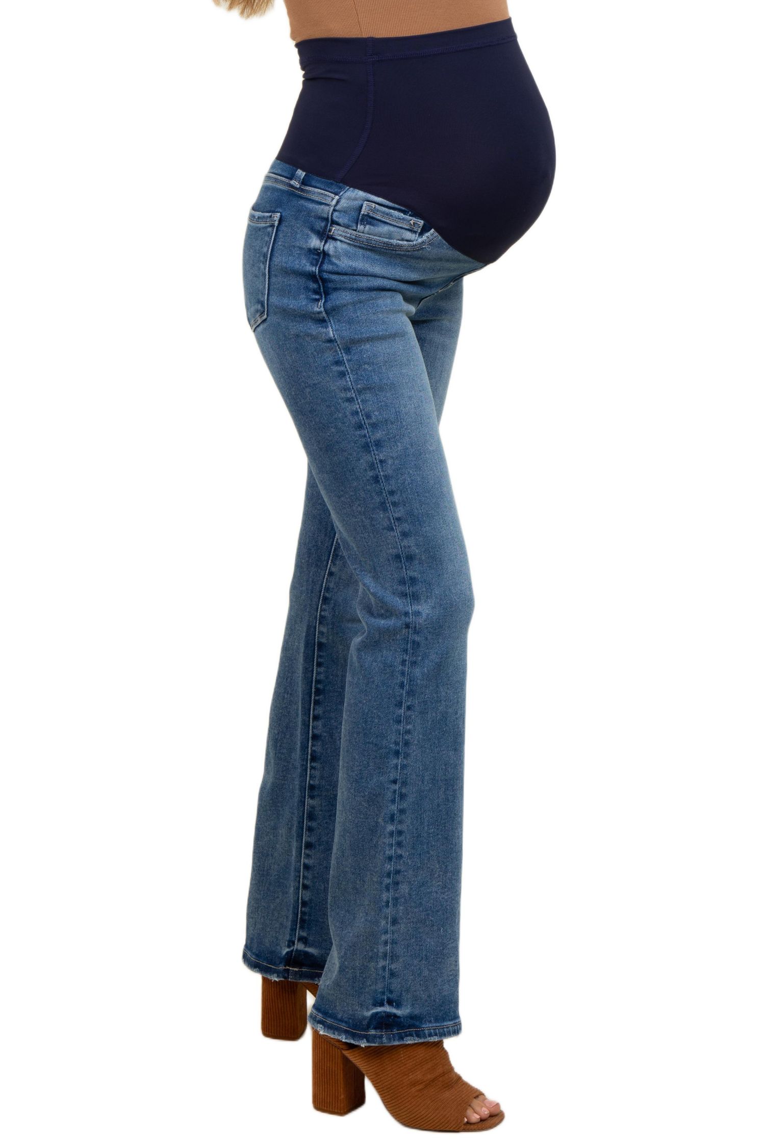 Women's Navy Classic Bootcut Jeans